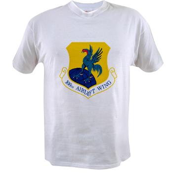 166AW - A01 - 04 - 166th Airlift Wing - Value T-shirt