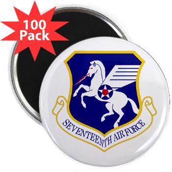 17AF - M01 - 01 - 17th Air Force - 2.25" Magnet (100 pack)