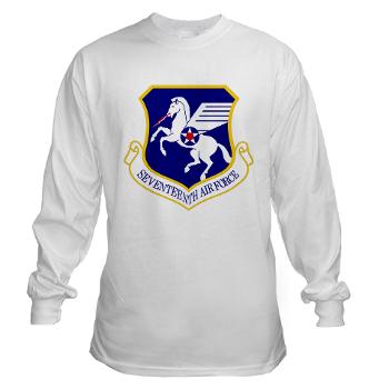 17AF - A01 - 03 - 17th Air Force - Long Sleeve T-Shirt