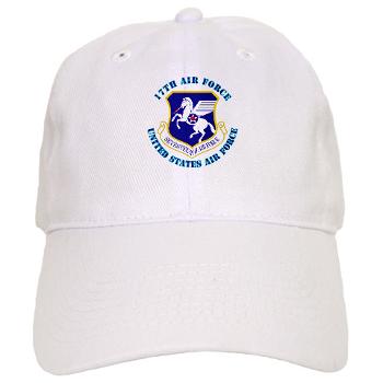 17AF - A01 - 01 - 17th Air Force with Text - Cap
