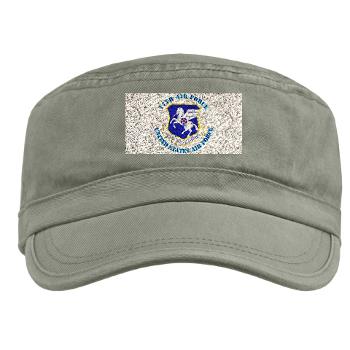 17AF - A01 - 01 - 17th Air Force with Text - Military Cap