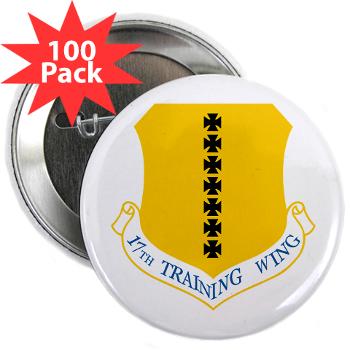 17TW - M01 - 01 - 17th Training Wing - 2.25" Button (100 pack)