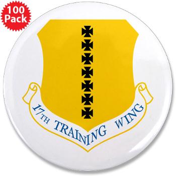 17TW - M01 - 01 - 17th Training Wing - 3.5" Button (100 pack)