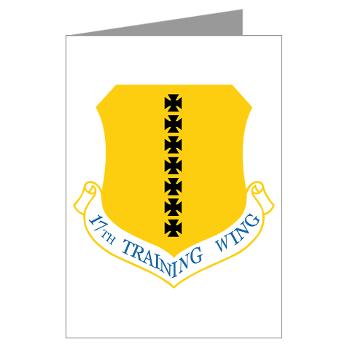 17TW - M01 - 02 - 17th Training Wing - Greeting Cards (Pk of 10)