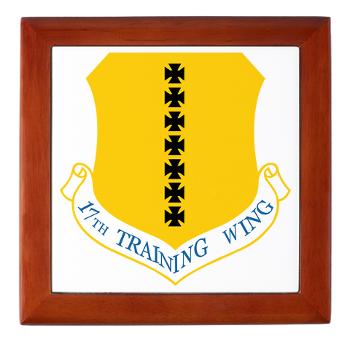 17TW - M01 - 03 - 17th Training Wing - Keepsake Box