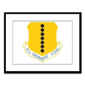 17TW - M01 - 02 - 17th Training Wing - Large Framed Print - Click Image to Close