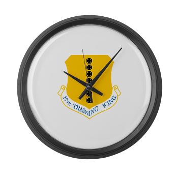 17TW - M01 - 03 - 17th Training Wing - Large Wall Clock