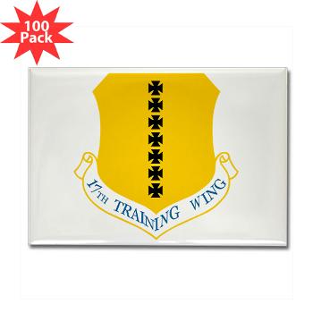 17TW - M01 - 01 - 17th Training Wing - Rectangle Magnet (100 pack)