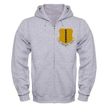 17TW - A01 - 03 - 17th Training Wing - Zip Hoodie