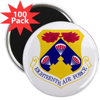 18AF - M01 - 01 - Eighteenth Air Force - 2.25" Magnet (100 pack) - Click Image to Close