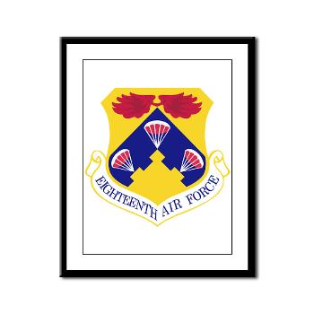 18AF - M01 - 02 - Eighteenth Air Force - Framed Panel Print - Click Image to Close