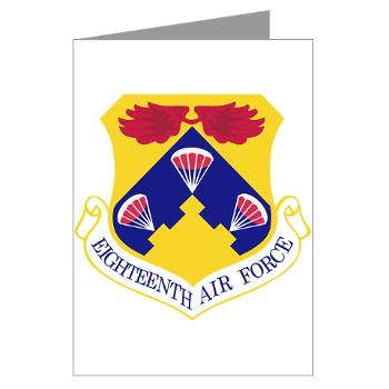 18AF - M01 - 02 - Eighteenth Air Force - Greeting Cards (Pk of 10) - Click Image to Close