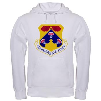 18AF - A01 - 03 - Eighteenth Air Force - Hooded Sweatshirt - Click Image to Close