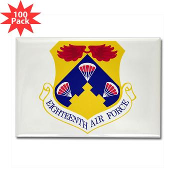 18AF - M01 - 01 - Eighteenth Air Force - Rectangle Magnet (100 pack)