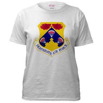 18AF - A01 - 04 - Eighteenth Air Force - Women's T-Shirt