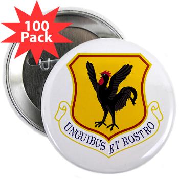 18W - M01 - 01 - 18th Wing - 2.25" Button (100 pack) - Click Image to Close