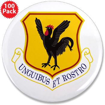 18W - M01 - 01 - 18th Wing - 3.5" Button (100 pack) - Click Image to Close