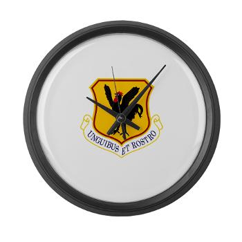 18W - M01 - 03 - 18th Wing - Large Wall Clock - Click Image to Close
