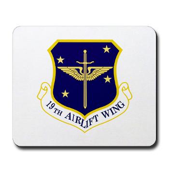 19AW - M01 - 03 - 19th Airlift Wing - Mousepad