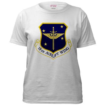 19AW - A01 - 04 - 19th Airlift Wing - Women's T-Shirt