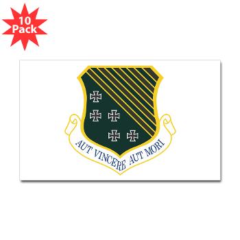 1FW - M01 - 01 - 1st Fighter Wing - Sticker (Rectangle 10 pk)