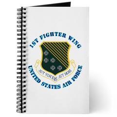 1FW - M01 - 02 - 1st Fighter Wing with Text - Journal
