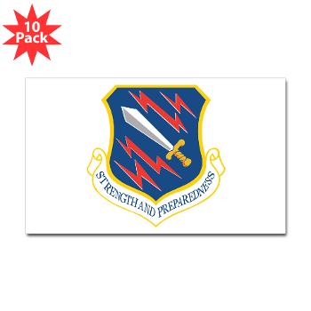 21SW - M01 - 01 - 21st Space Wing - Sticker (Rectangle 10 pk)