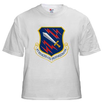 21SW - A01 - 04 - 21st Space Wing - White t-Shirt