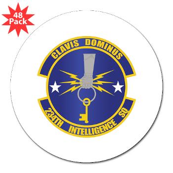 234IS - M01 - 01 - 234th Intelligence Squadron - 3" Lapel Sticker (48 pk) - Click Image to Close