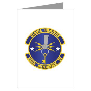234IS - M01 - 02 - 234th Intelligence Squadron - Greeting Cards (Pk of 10) - Click Image to Close