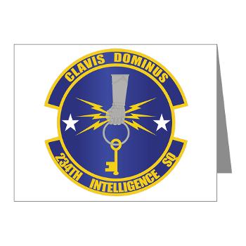 234IS - M01 - 02 - 234th Intelligence Squadron - Note Cards (Pk of 20) - Click Image to Close
