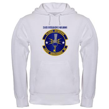 234IS - A01 - 03 - 234th Intelligence Squadron with Text - Hooded Sweatshirt