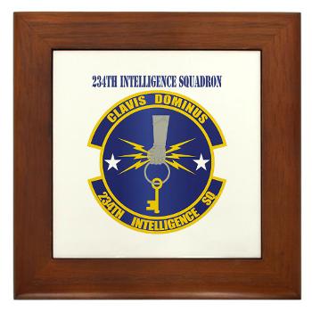 234IS - M01 - 03 - 234th Intelligence Squadron with Text - Keepsake Box