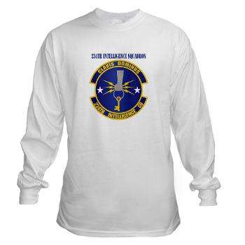 234IS - A01 - 03 - 234th Intelligence Squadron with Text - Long Sleeve T-Shirt