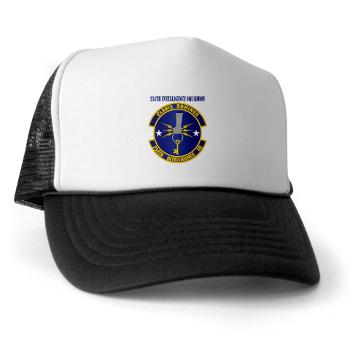 234IS - A01 - 02 - 234th Intelligence Squadron with Text - Trucker Hat - Click Image to Close