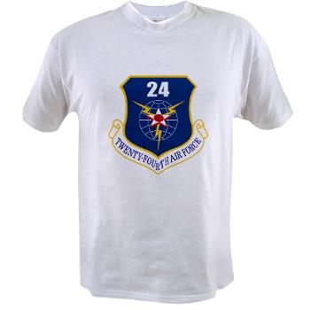 24AF - A01 - 04 - 24th Air Force - Value T-shirt