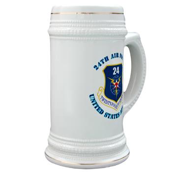 24AF - M01 - 03 - 24th Air Force with Text - Stein