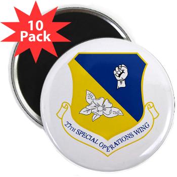 27SOW - M01 - 01 - 27th Special Operations Wing - 2.25" Magnet (10 pack)