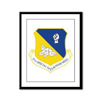 27SOW - M01 - 02 - 27th Special Operations Wing - Framed Panel Print - Click Image to Close