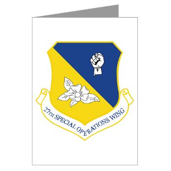 27SOW - M01 - 02 - 27th Special Operations Wing - Greeting Cards (Pk of 10) - Click Image to Close