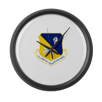 27SOW - M01 - 03 - 27th Special Operations Wing - Large Wall Clock