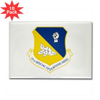 27SOW - M01 - 01 - 27th Special Operations Wing - Rectangle Magnet (10 pack)