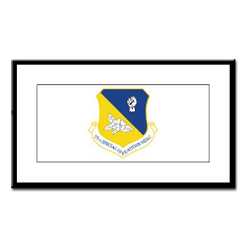 27SOW - M01 - 02 - 27th Special Operations Wing - Small Framed Print - Click Image to Close