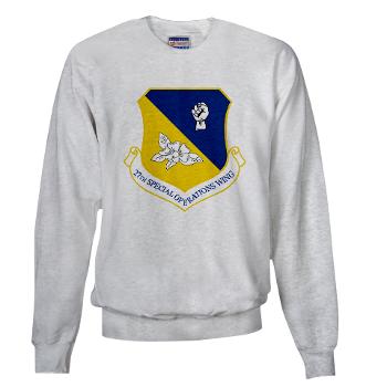 27SOW - A01 - 03 - 27th Special Operations Wing - Sweatshirt - Click Image to Close