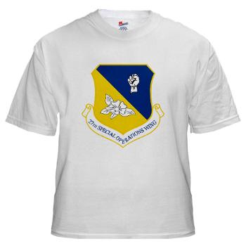 27SOW - A01 - 04 - 27th Special Operations Wing - White t-Shirt
