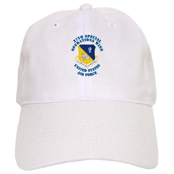 27SOW - A01 - 01 - 27th Special Operations Wing with Text - Cap
