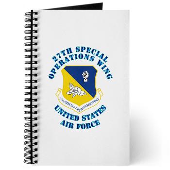 27SOW - M01 - 02 - 27th Special Operations Wing with Text - Journal