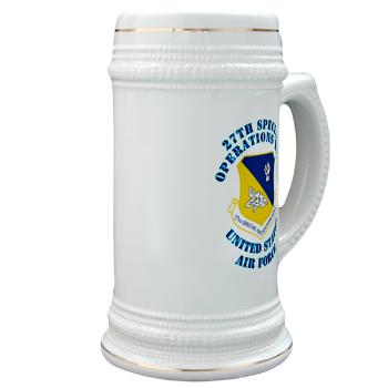 27SOW - M01 - 03 - 27th Special Operations Wing with Text - Stein