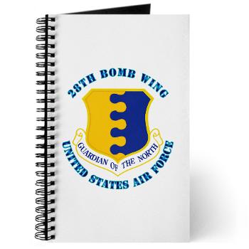 28BW - M01 - 02 - 28th Bomb Wing with Text - Journal