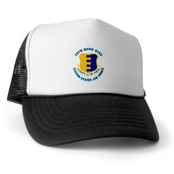 28BW - A01 - 02 - 28th Bomb Wing with Text - Trucker Hat